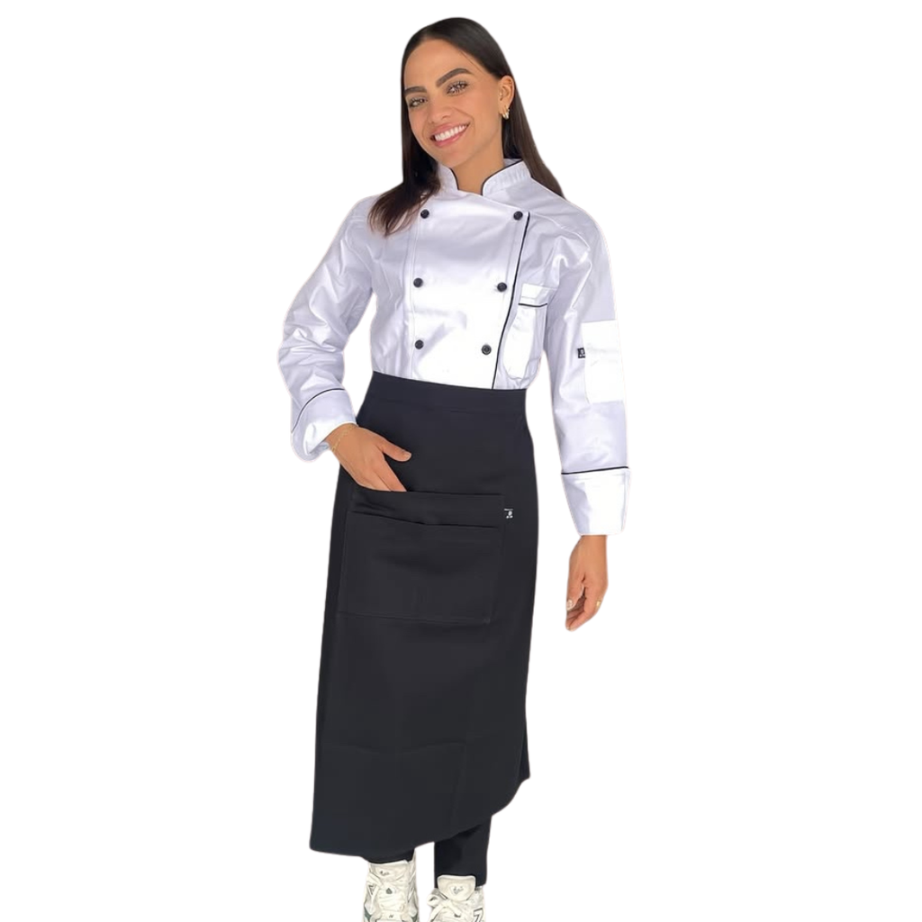 zittro Medio mandil delantal chef Negro. R92302-001 (copia)
