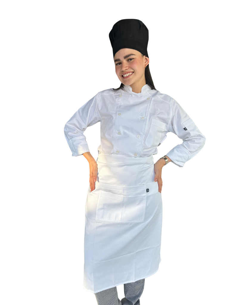 [R92302-100-G] zittro Medio mandil G chef Negro. R92302-001 (copia)