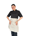 zittro Medio mandil delantal chef Beige. R92302-222