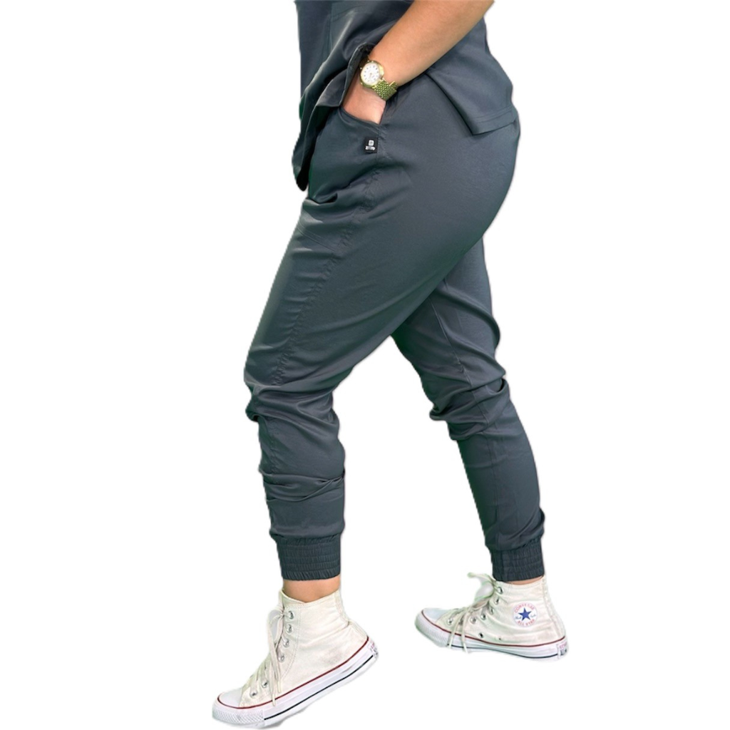 [M81204 000 ECH] zittro Pantalón Médico Lycra Jogger Mujer M81204-000 (ECH)