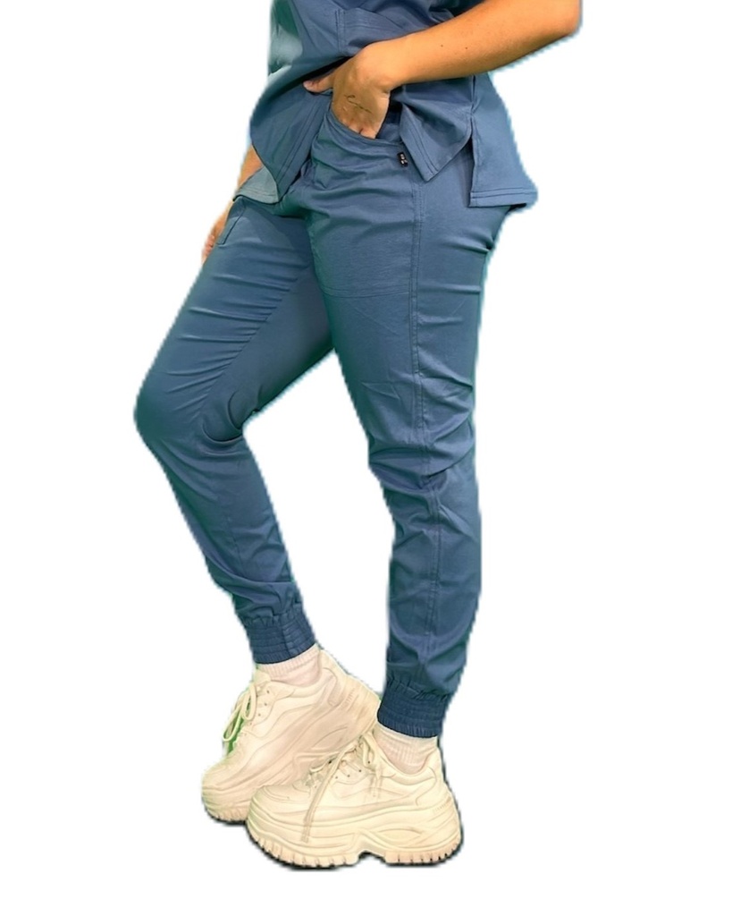 [M81204 444 ECH] zittro Pantalón Médico Lycra Jogger Mujer M81204-444 (ECH)