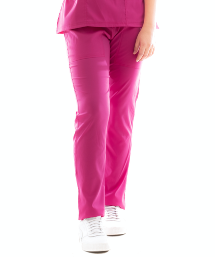 [M81202 550 ECH] zittro Pantalón Médico Lycra Mujer Bugambilia M81202-550 (ECH)